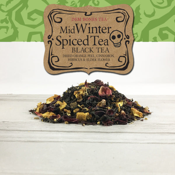 Loose Leaf Tea, MidWinter Spiced Tea, Orange Spiced Black Tea Blend