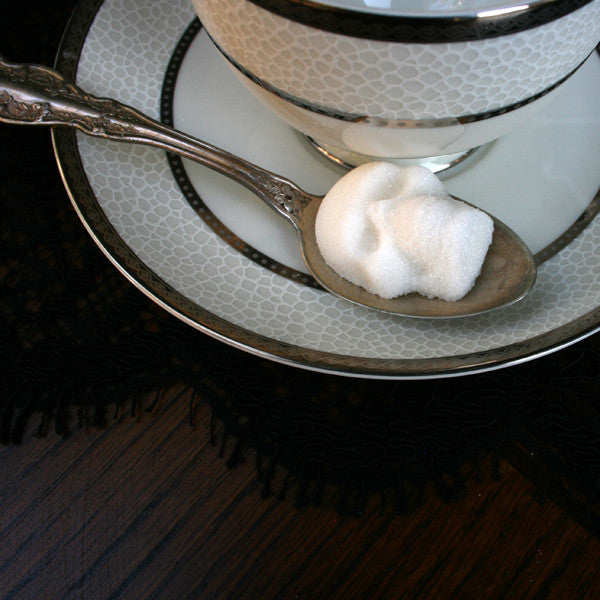 Buy Bulk Sugar Cube Skulls 36 per Box from Dembones! Perfect way to set the mood for any occasion.